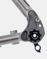 SLDMJFSZ Alloy Bicycle Front Fork Air Suspension Fork